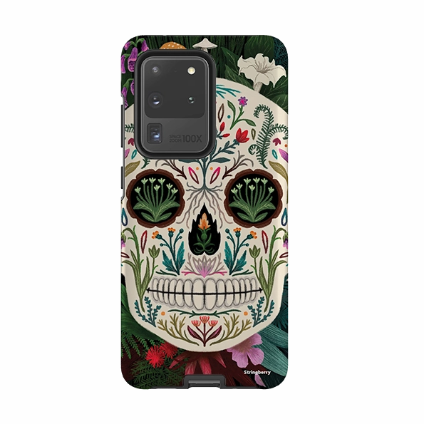 Comfort Accessory Samsung Tough Case - Poison Sugar Skull By Anna Stead