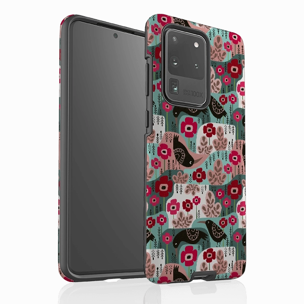 Reusable Material Recyclable Material Samsung Tough Case - Poppies And Crow By Suzy Taylor