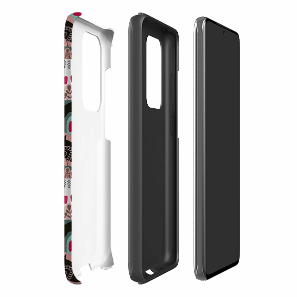 Samsung Tough Case - Poppies And Crow By Suzy Taylor Protective Form Texture