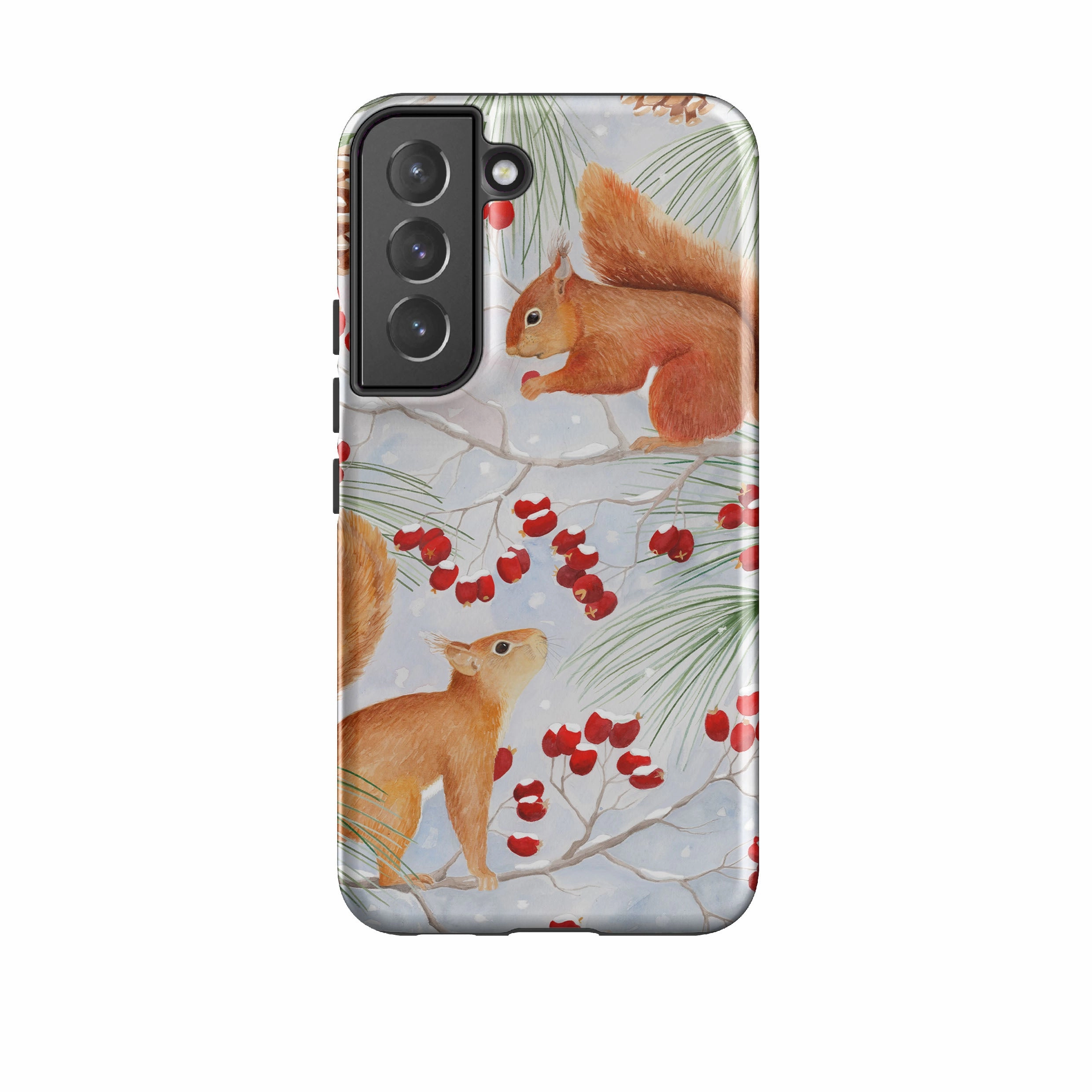 Samsung Tough Case - Red Squirrels By Bex Parkin Refined Texture