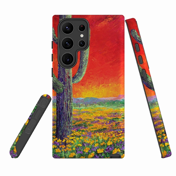 Samsung Tough Case - Saguaro By Linda Calvert Jacobson Light Shield