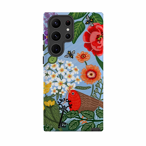 Samsung Tough  Case - Secret Garden By Kate heiss Recyclable Material Classic Style