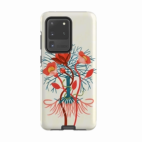 Samsung Tough Case - Snake Tree By Nina Pace Comfort Padding Simple Finish