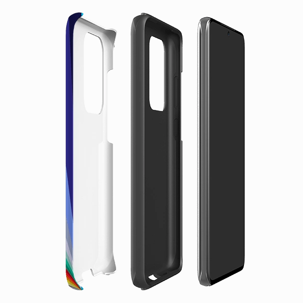 Refined Edge Samsung Tough Case - Spectrum Fan By Kitty Joseph
