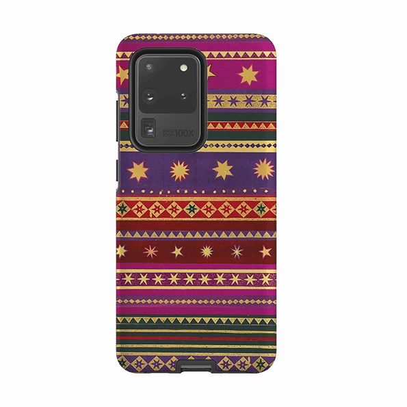 Universal Fit Rugged Pattern Design Samsung Tough Case - Starry By Jehane
