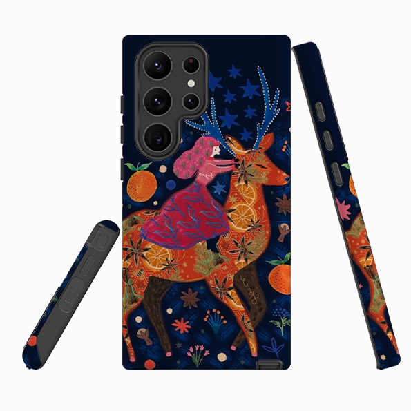 Comfort Design Clear Pattern Samsung Tough Case - Sugar and Spice II By Emma Frances Grant