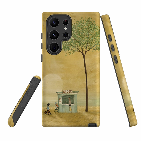 Samsung Tough Case - Summer Evening By Maja Lindberg Elegant Build Texture Matte Build