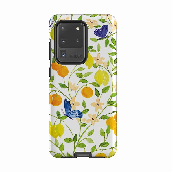 Samsung Tough Case - Summer Pattern By Elisabeth Haager Modern Grip Texture