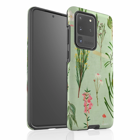 Flexible Comfort 3D Effect Samsung Tough Case - Summer Specimens By Katherine Quinn