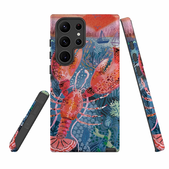 Samsung Tough  Case - Sunset Over Scotland By Emma Frances Grant Wireless charging