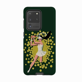 Simple Texture Samsung Tough Case - Tennis Burst