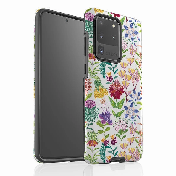 Samsung Tough Case - Tropic-2 By Natalie Pedetti Prack Youth Style Wireless Compatible