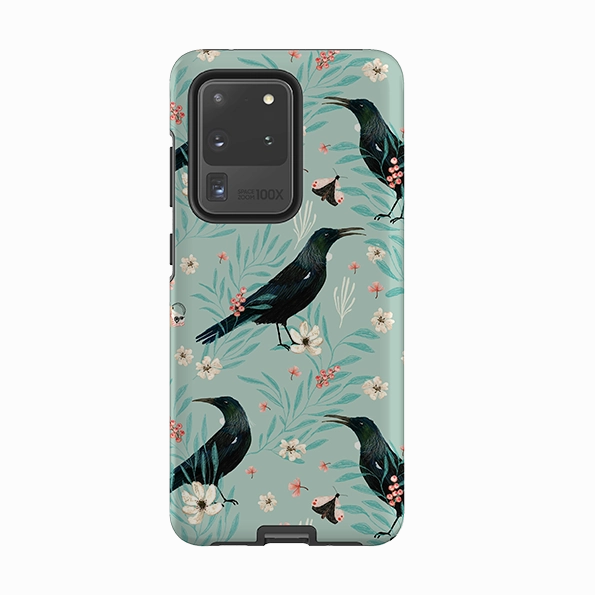 Samsung Tough Case - Tui Light Blue By Katherine Quinn high quality build Fashion Accessory