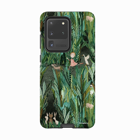 Samsung Tough Case - Uncommon Forest By Katherine Quinn Compact Edge Scratch Block