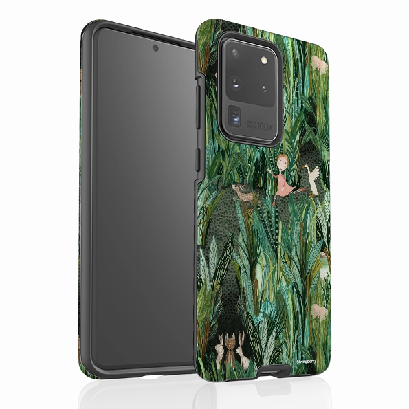 Samsung Tough Case - Uncommon Forest By Katherine Quinn Luxury Edge Texture