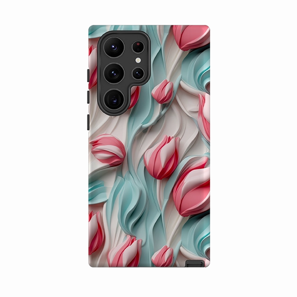 Student Gear Professional Look Samsung Tough  Case - Utrecht Tulips