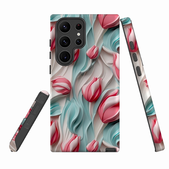 Modern Touch Samsung Tough  Case - Utrecht Tulips