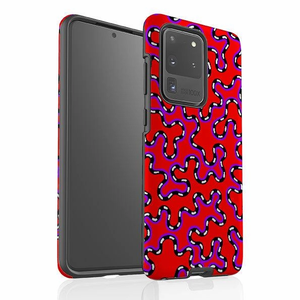 Samsung Tough Case - Vermicular By Cressida Bell Polished Edge Protective Craft