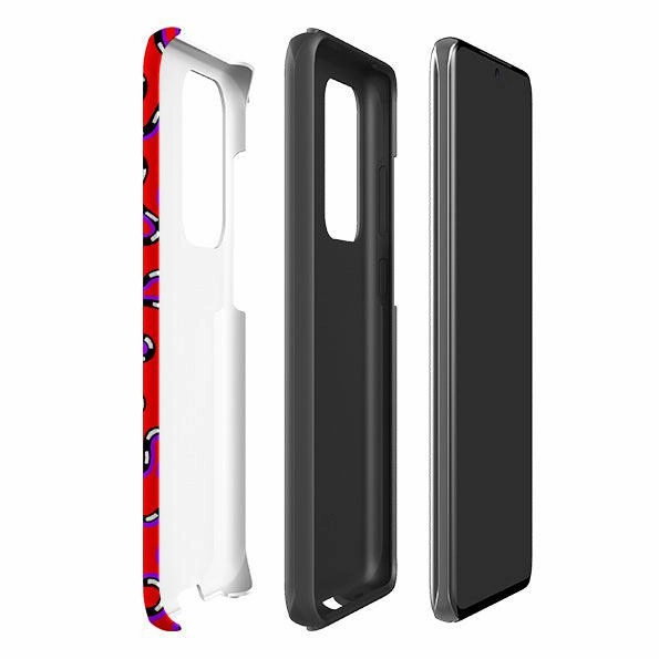 Samsung Tough Case - Vermicular By Cressida Bell Universal Design Gloss Finish Texture