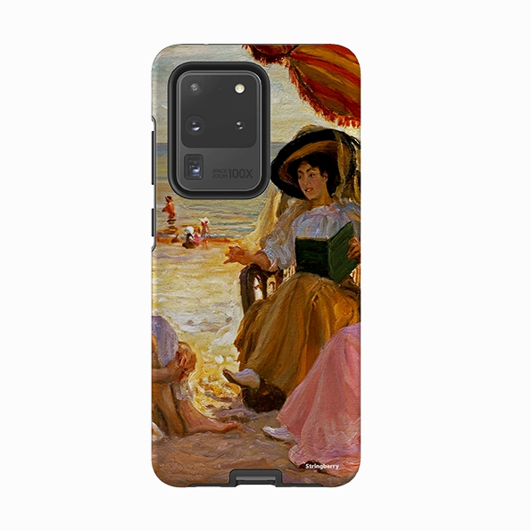 Samsung Tough Case - Victorian Beach By Heritage Lightweight texture Practical Accessory