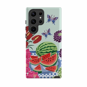 Refined Texture Ultra Thin Samsung Tough Case - Watermelon By Kate Heiss