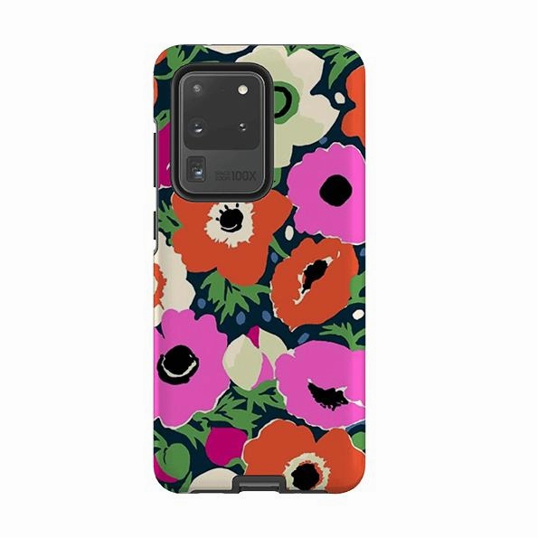 Stylish Shape Samsung Tough Case - Windflowers By Sarah Campbell