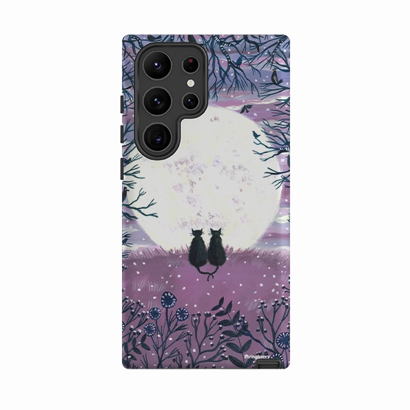 Samsung Tough Case - Winter Cats II By Mary Stubberfield Lightweight accessory