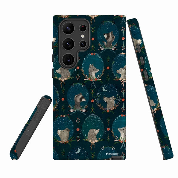 Samsung Tough Case - Winter Collage By Katherine Quinn Minimal Form Refined Protection