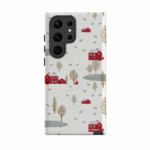 Bold Look Samsung Tough Case - Winter Landscape II By Katherine Quinn