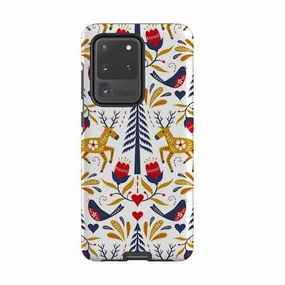 Refined Look Samsung Tough Case - Xmas Pattern II By Suzy Taylor