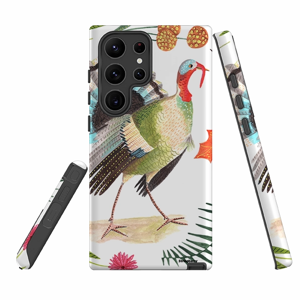 Modern Frame Scratch Proof Samsung Tough Case - Turkey By Caroline Bonne Muller