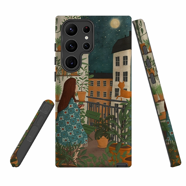 Samsung Tough  Case - Thinking Of You By Maja Lindberg Gloss Finish Glossy Look