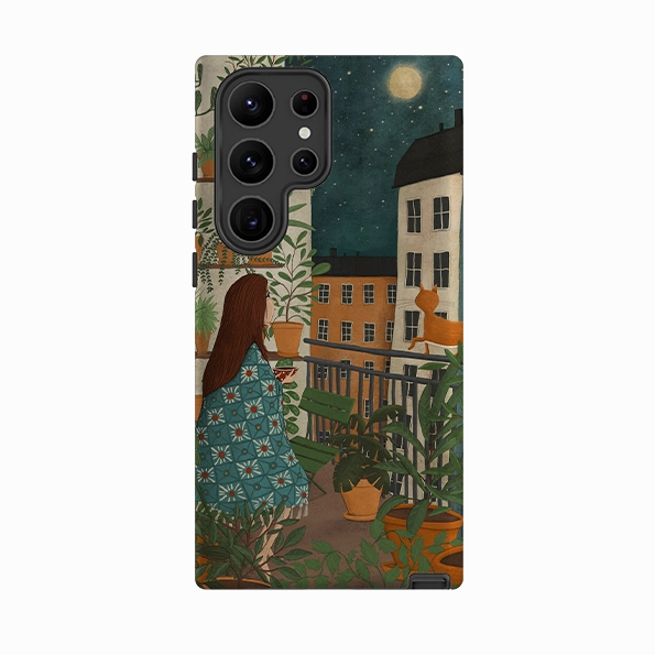 Samsung Tough  Case - Thinking Of You By Maja Lindberg Premium Edge Trendy Layer