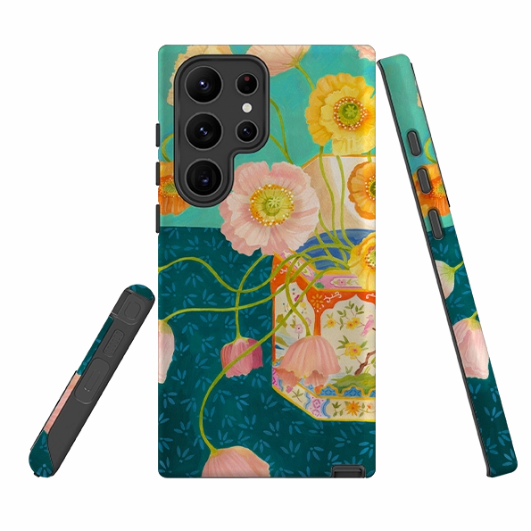 Gift Choice Modern Function Samsung Tough Case - Poppies By Bex Parkin