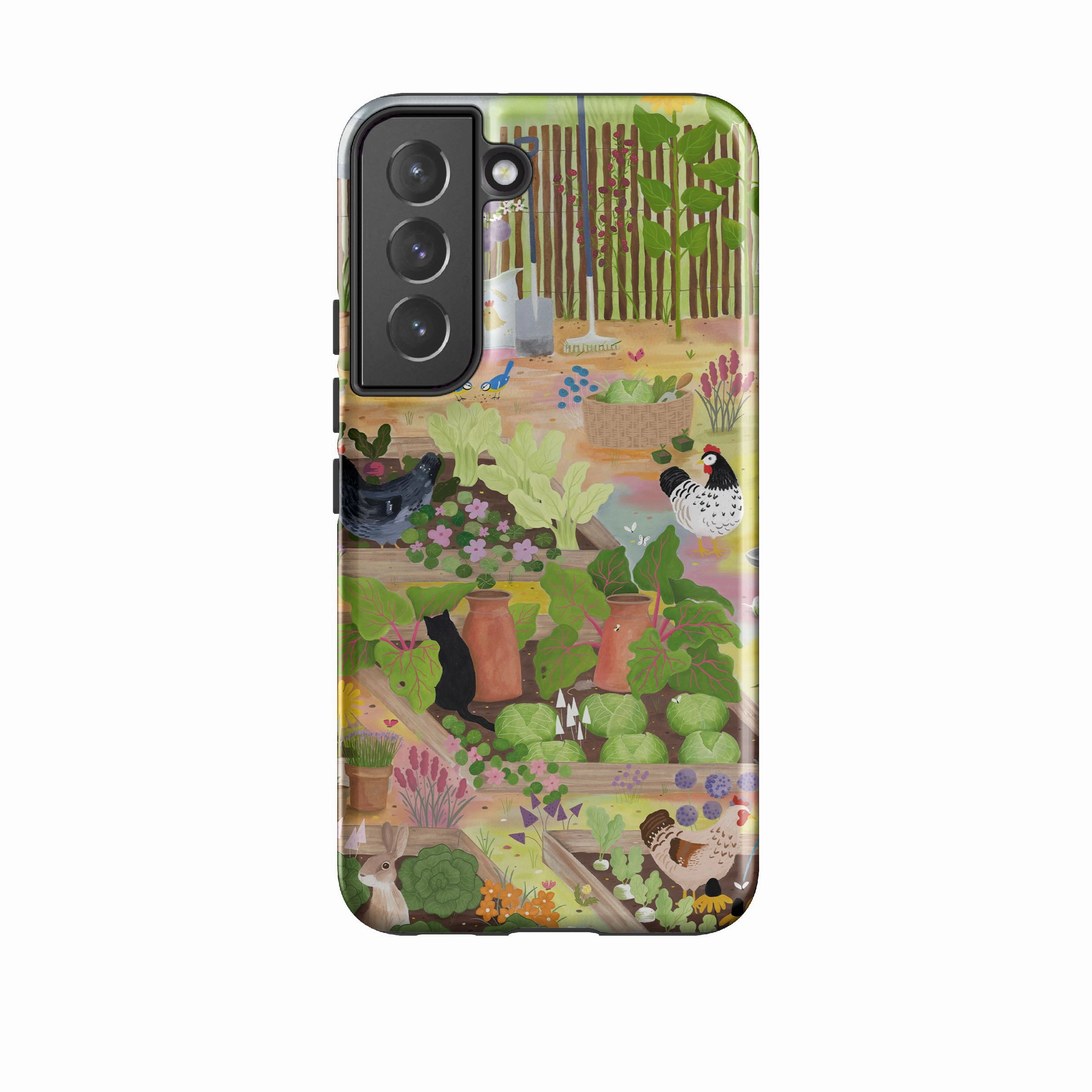 Samsung Tough Case - Home Grown II By Bex Parkin Durable Grip