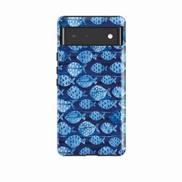 Google Tough Case -  Bluefish By Sarah Campbell Lightweight texture