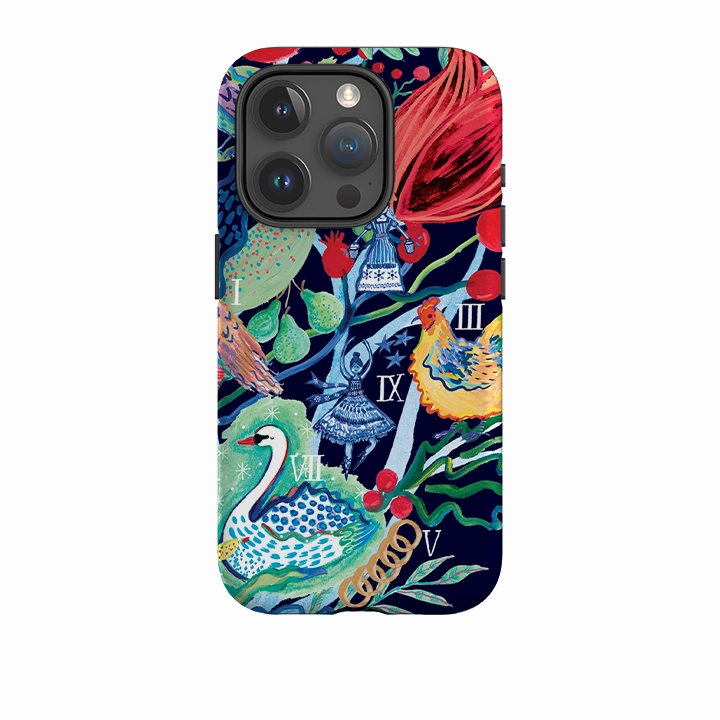 Comfort Shape Tough Frame iPhone Tough Case - Christmas Days II By Emma Frances Grant