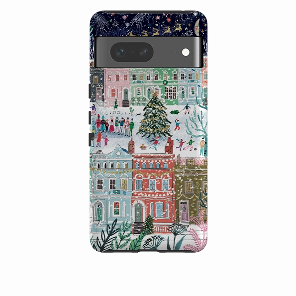 Flexible Feel Google Tough Case - Winter In Notting Hill By Emma Frances Grant