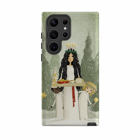 Button Cover Daily Durability Samsung Tough Case - Lucia By Maja Lindberg