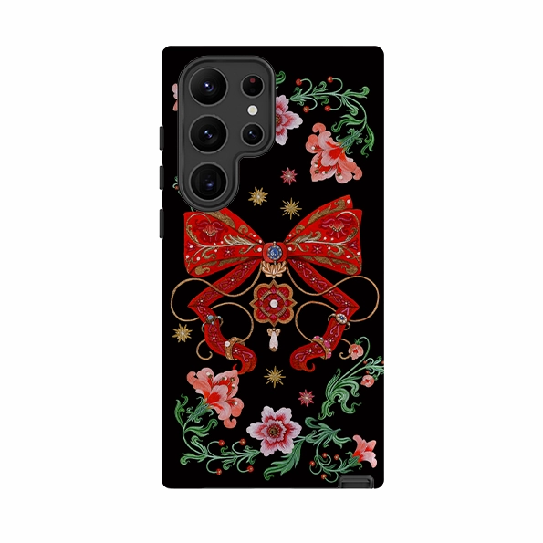 Samsung Tough  Case - Five Gold Ring By Maria Matos Chic Accessory