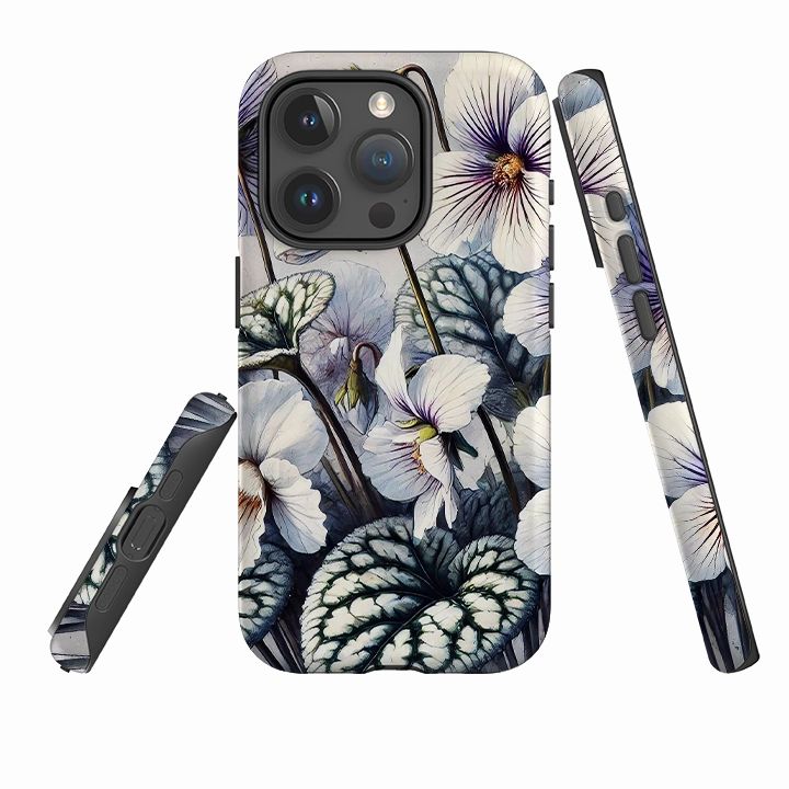 iPhone Case - Belmont Floral Protective Touch Stylish Grip Texture