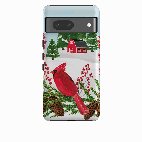 Google Tough Case - Countryside Christmas By Abby Jacobs Portable Fit