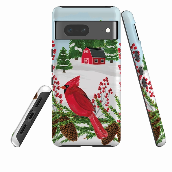 Google Tough Case - Countryside Christmas By Abby Jacobs Protective Fit