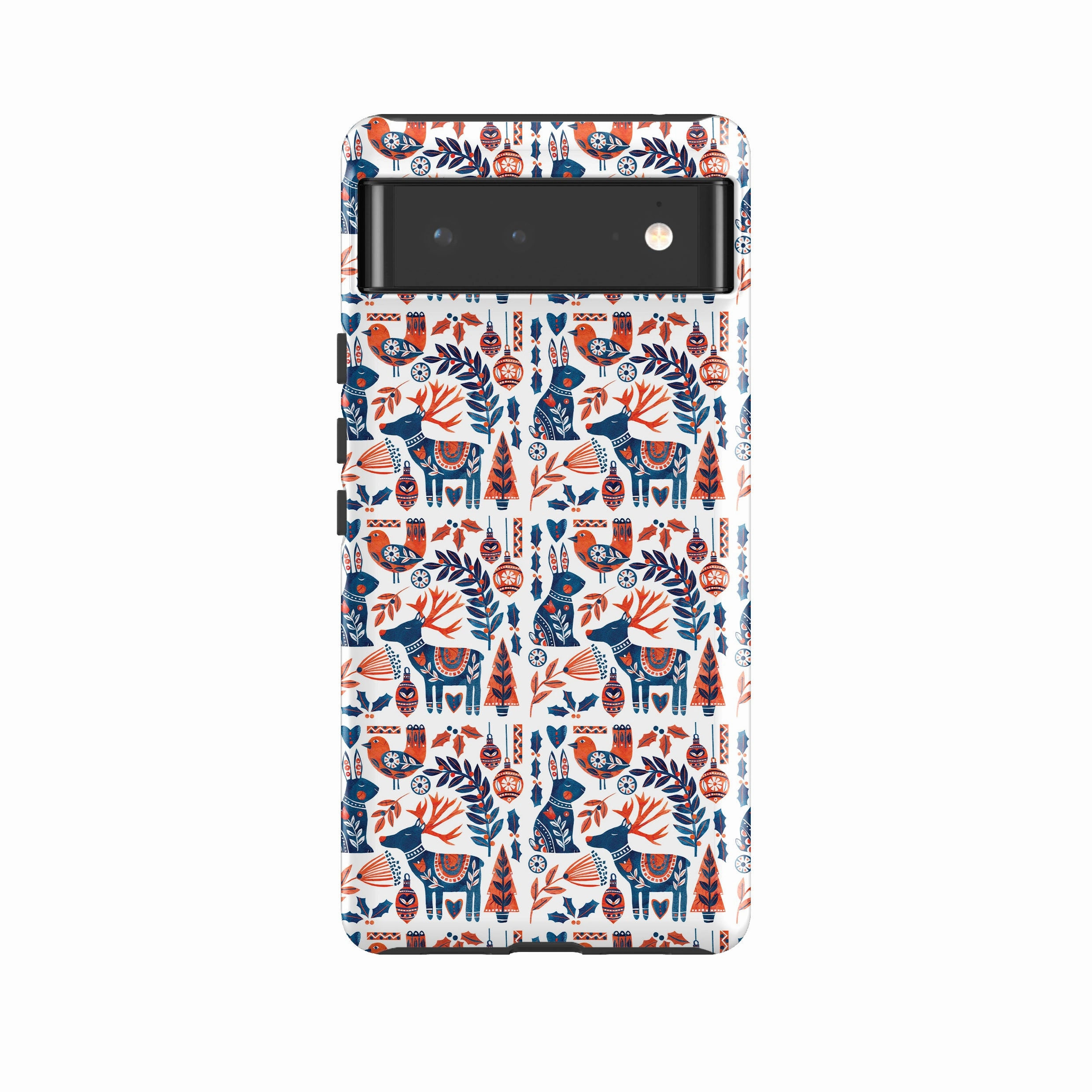 Modern Build High End Look Google Tough Case -  Scandi Animals By Tracey English