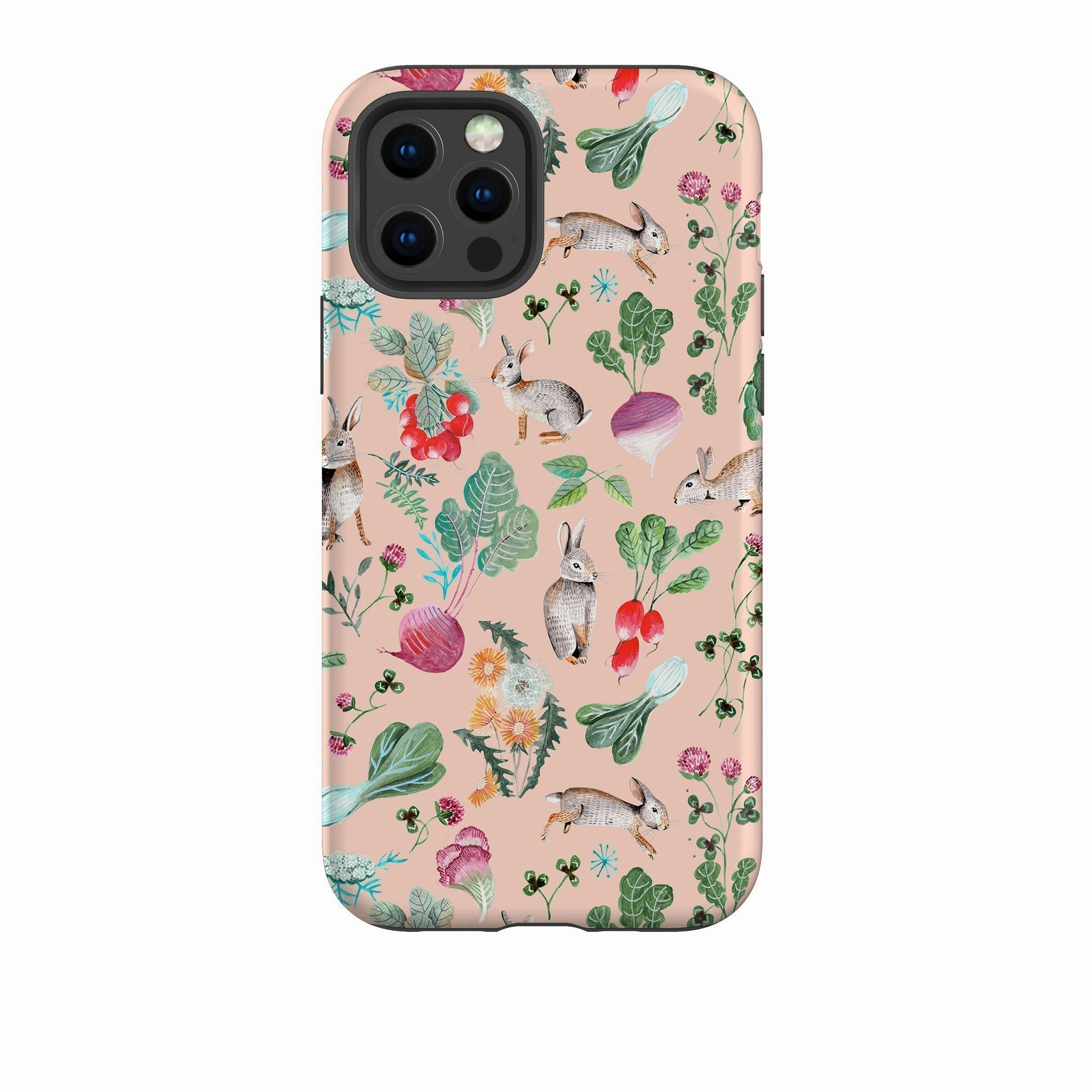 Comfort Use iPhone Tough Case - Rabbits By Caroline Bonne Muller