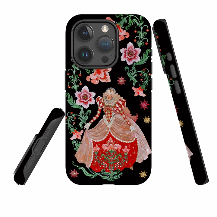 iPhone Tough  Case - Nine Ladies Dancing By Maria Matos Hybrid Detail Modern Form