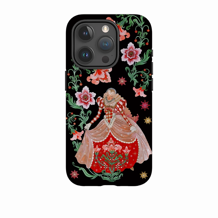 iPhone Tough  Case - Nine Ladies Dancing By Maria Matos Scratch Resistant