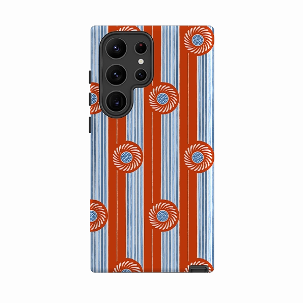 Samsung Tough Case - Sunflowers By Cressida Bell Luxury Accent Premium Detail Finish