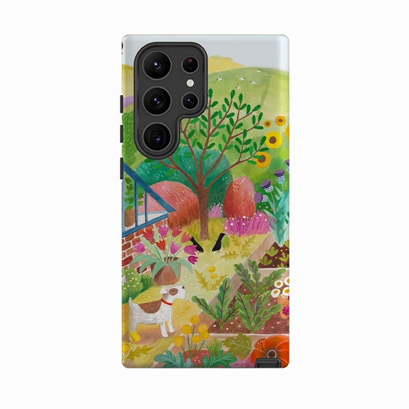 Stylish Cover Samsung Tough Case - Veg Garden By Bex Parkin