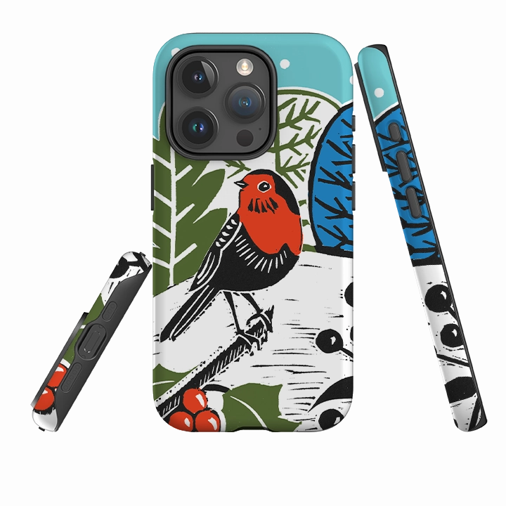 iPhone Tough Case - Robin By Kate Heiss Rugged Protection